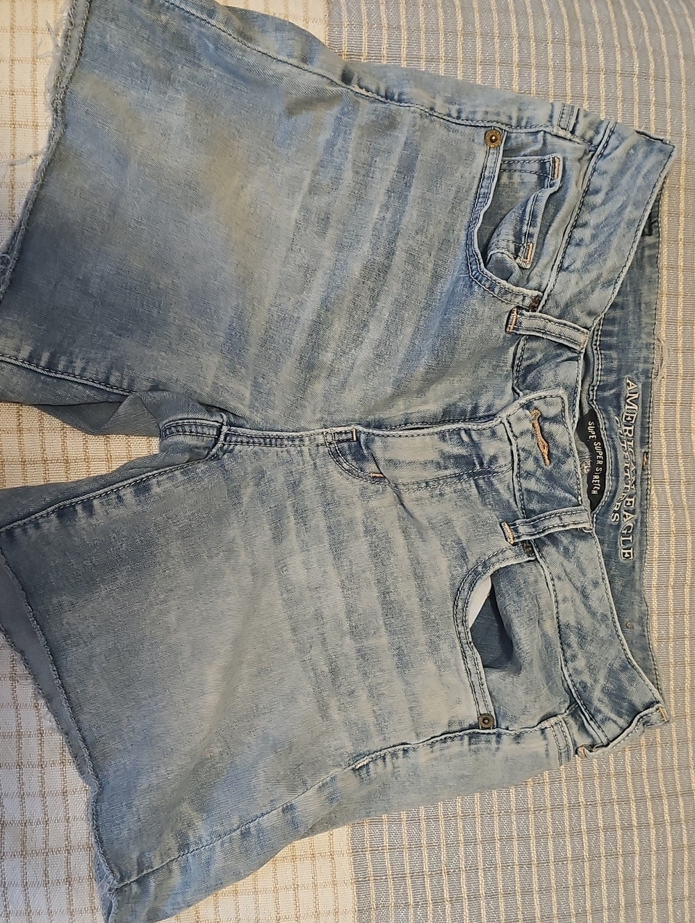 American Eagle Outfitters Light Blue Women's Denim Shorts